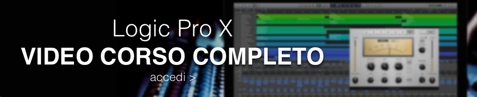 video corso logic pro x