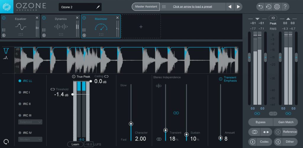 izotope ozone maximizer